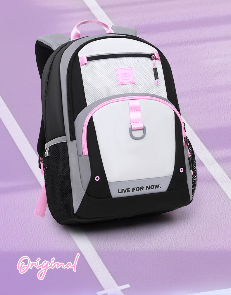 DR·KONG Middle School Girls Backpack 7-9 Grade Large Capacity Student School Bag High School Ergonomic Lightweight Double Shoulder Bag 2
