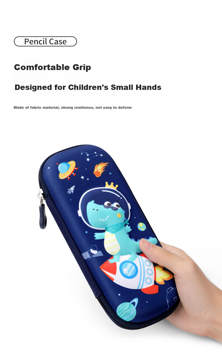 GOLF Pencil Case Stationery Box Large Capacity for Elementary School Students Children's Pencil Case Cute Cartoon Design for Boys And Girls High Aesthetic Value 6