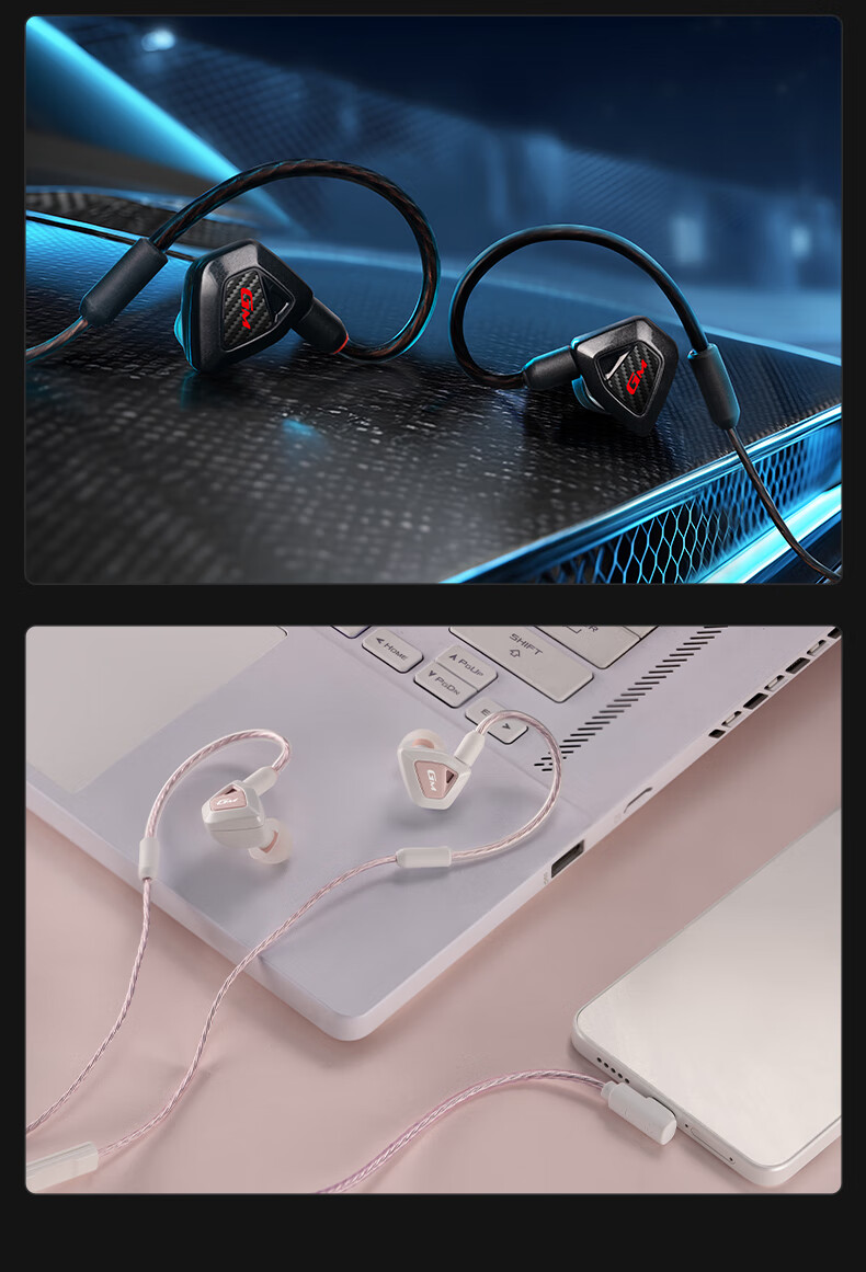 EDIFIER HECATE Wired In-Ear HiFi Headphones, Audiophile-Grade Music Headset with Microphone, Single 3.5mm with Mic for Computer Gaming FPS PUBG, Delta Game Earbuds, Black 24