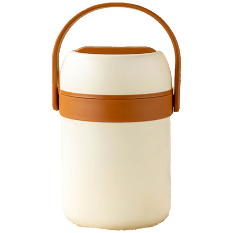 GuofenG Insulated Lunch Box Sleeve Winter 24-Hour Long-Lasting Insulation Large Capacity 304 Antibacterial Insulated Pot 2.1L
