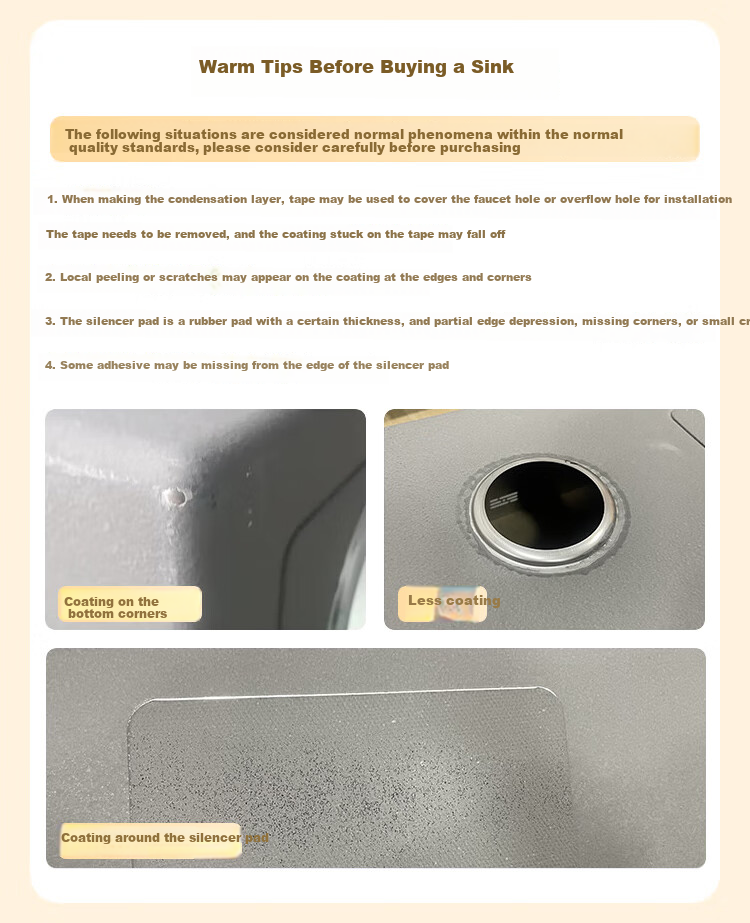 MJONI [15% Refreshing Subsidy] Kitchen Sink Large Single Basin, Vegetable Washing Sink Integrated Basin, 304 Stainless Steel Dishwashing Sink 24