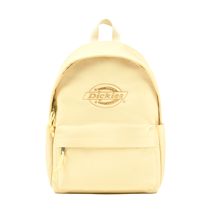 Dickies Large Capacity Backpack Dual Shoulder Bag College Student Middle High School Travel Laptop Commuter Unisex School Bag 2025 New Yellow