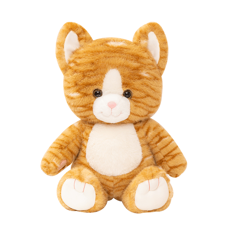 Beishangxing Cat Plush Toy Stuffed Animal Doll for Children's Birthday Gift, Boys And Girls Present