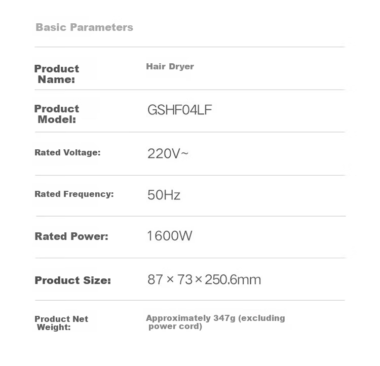 Mijia [Portable Travel] Xiaomi High-Speed Hair Dryer with Intelligent Temperature Control, Constant Temperature, Quiet Operation, High Power, Negative Ion, for Home And Student Dormitory Use, Pink 13
