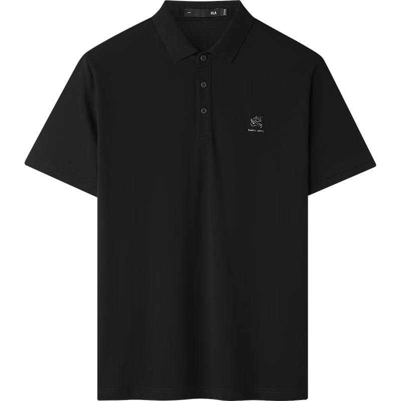 HLAHLA Men's Short Sleeve Polo Shirt 26 Chinese Dragon Series Cooling Summer Short Sleeve
