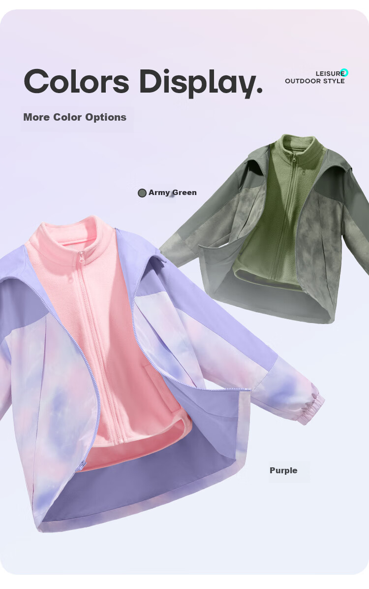 Jeanswest Boys' Jacket, Spring And Autumn Style 2026 New Model, Children's Outdoor Sportswear, Waterproof Clothing, Girls' Spring Hooded Top 7