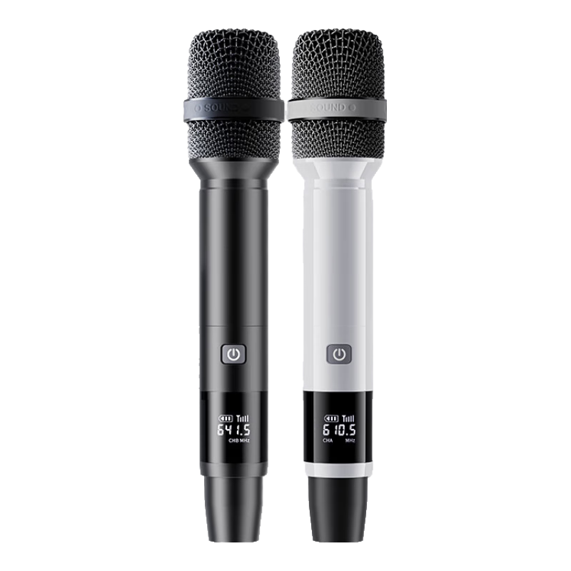 SANSUI M6 Wireless Microphone Universal Mic Home KTV Singing Speech Stage Karaoke Conference Speaker Amplifier Car Use One-to-Two