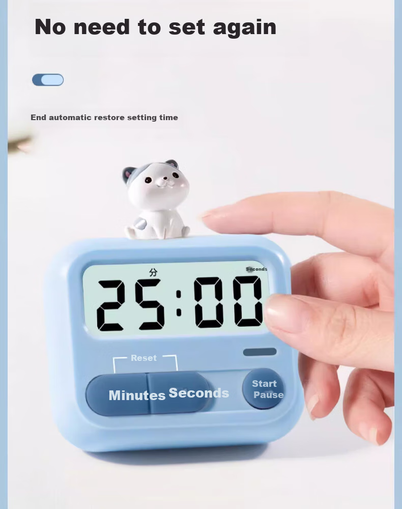 Jingmao Timer, Commercial Kitchen Eight-Channel Timer, Specialized Equipment for Hamburger, Fried Chicken, And Baking Shops, Countdown Reminder 12
