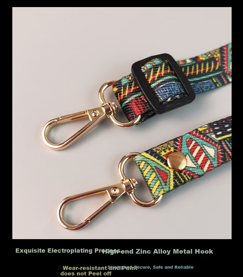 Dipuer Phone Strap, Neck Strap, Crossbody Strap, Vintage Phone Strap, Phone Case Pad, Clip, Anti-Loss Strap, Neck Strap Patch, Anti-Theft Strap [Beilu Qinglan] 6