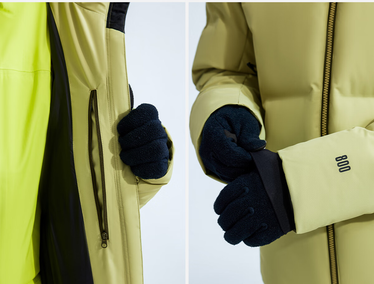 Himalaya Velvet Goose Down Jacket 800 Fill Power 95% Down -20°C High Mountain Climbing Outdoor Windproof Thermal Coat 8