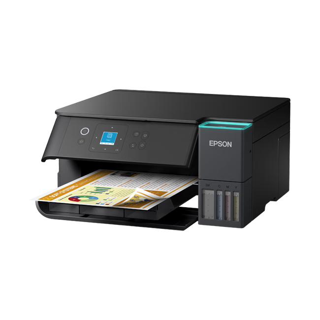 EPSON EcoTank L4368 Color Office Printer with Increased Print Volume, Automatic Duplex Printing, Copy/Scan, WiFi/5G, Mobile Remote Control