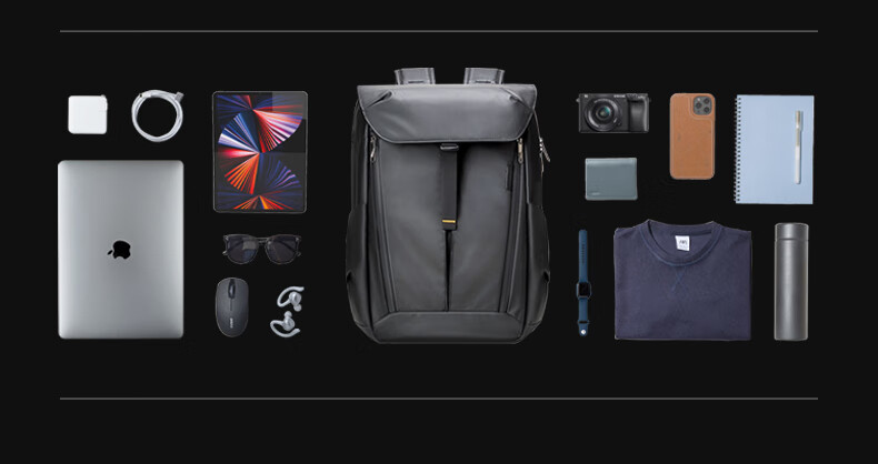 Inateck 16-inch Laptop Backpack Men's Casual Large Capacity Sports Travel School Bag Standard Edition 1