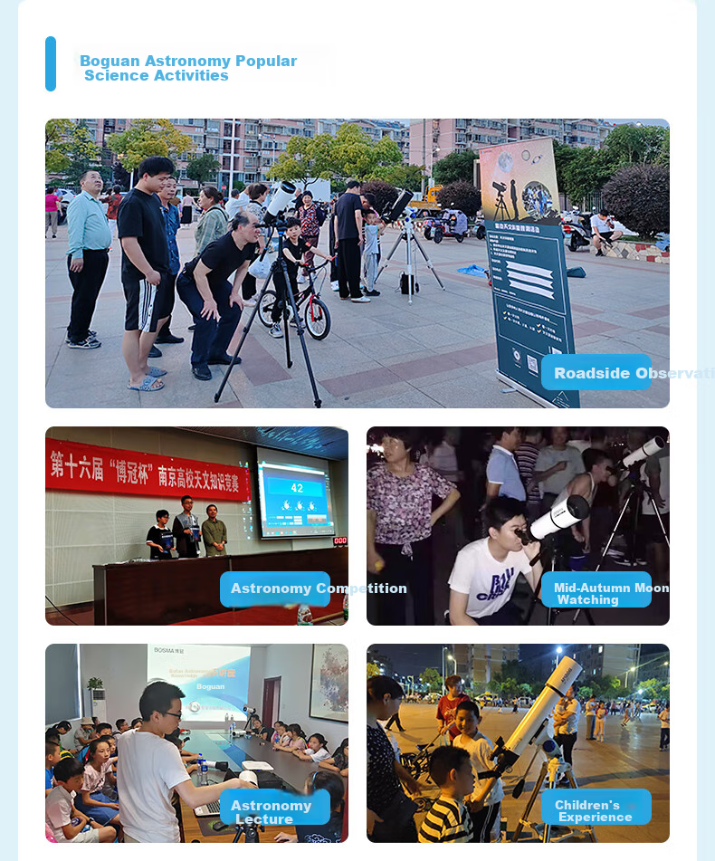 BOSMA Astronomical Telescope Mak-Tai 102/1400 (EM50), Professional Stargazing, High-Definition, High-Magnification, Deep-Space Photography 3