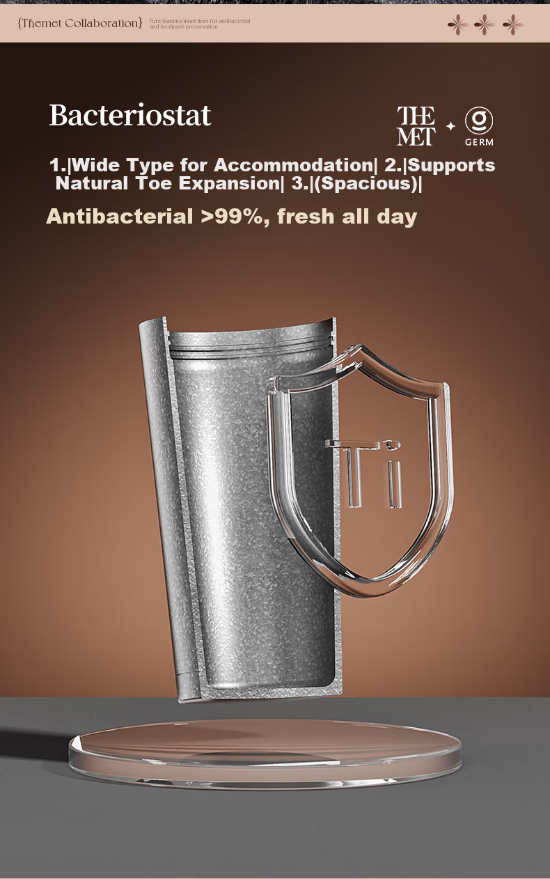 Germ Pure Titanium Insulated Mug for Women, Dual-Drinking Straw Coffee Cup Gift Box Water Bottle Mid-Autumn Festival Gift Cup 500ML Cherry Blossom 5