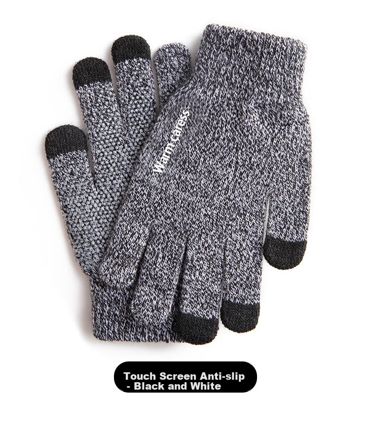 BWNK Winter Gloves, Windproof And Cold-Resistant, Warm, for Skiing, Driving, Cycling, Thickened Gloves, Suitable for Both Women And Men in Winter 10
