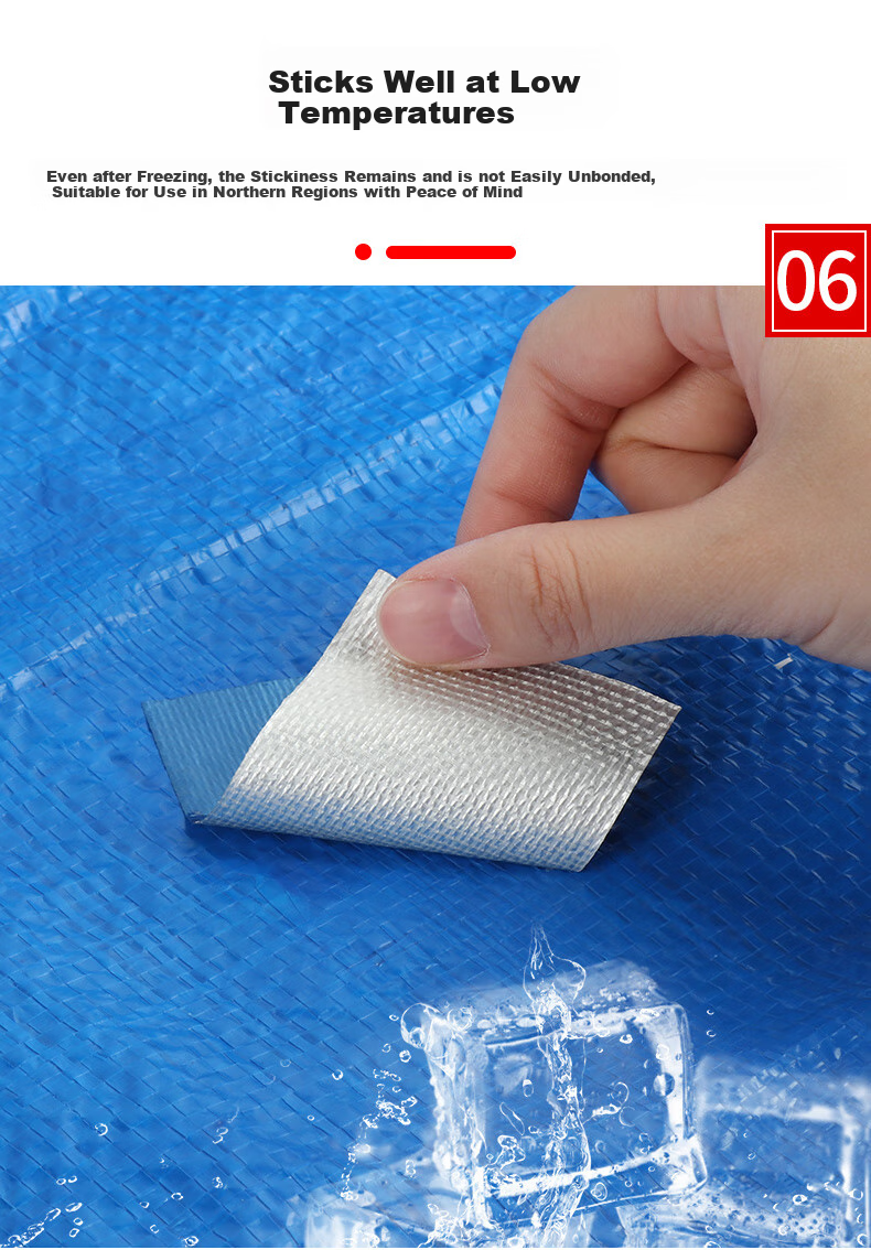 Mileqi Tarpaulin Repair Tape, Strong Adhesive And Anti-Aging, Canvas Tarpaulin Patch for Holes And Rain Leakage, Truck Tape, Green - 5cm Wide * 8m Long 8