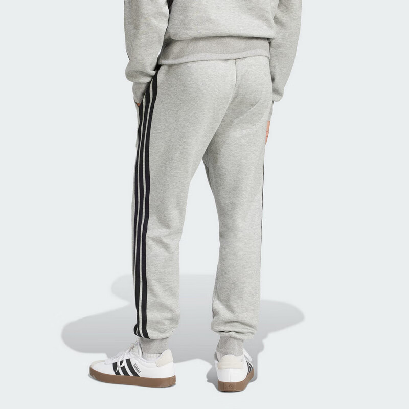 Adidas Men's Sportswear Series M 3S FL TC PT Knitted Pants JE6318 Medium Heather Gray 2XL 2