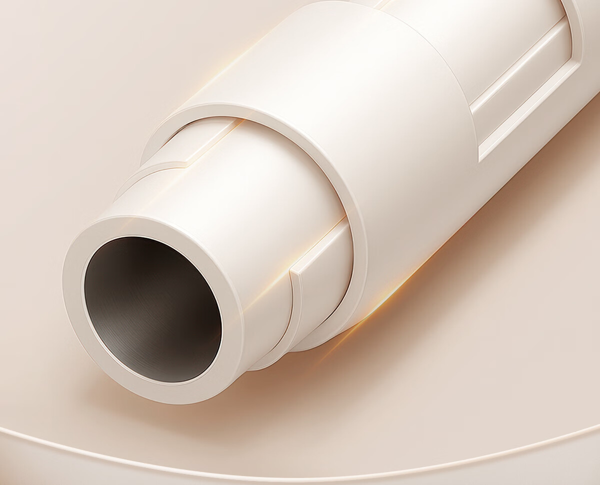 Futuristic No-Drill Telescopic Clothes Drying Rod Universal Hook Balcony Wardrobe Hanging Rod Cream White 35-50cm 8