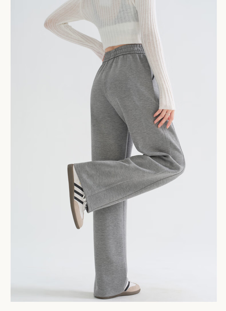Borui Women's Casual Pants 50% Off 2026 New Spring Autumn Straight Loose Sports Sweatpants 18