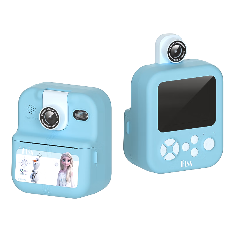 Disney Kids Instant Camera with Photo Printing Toy Birthday Gift HD02 Elsa