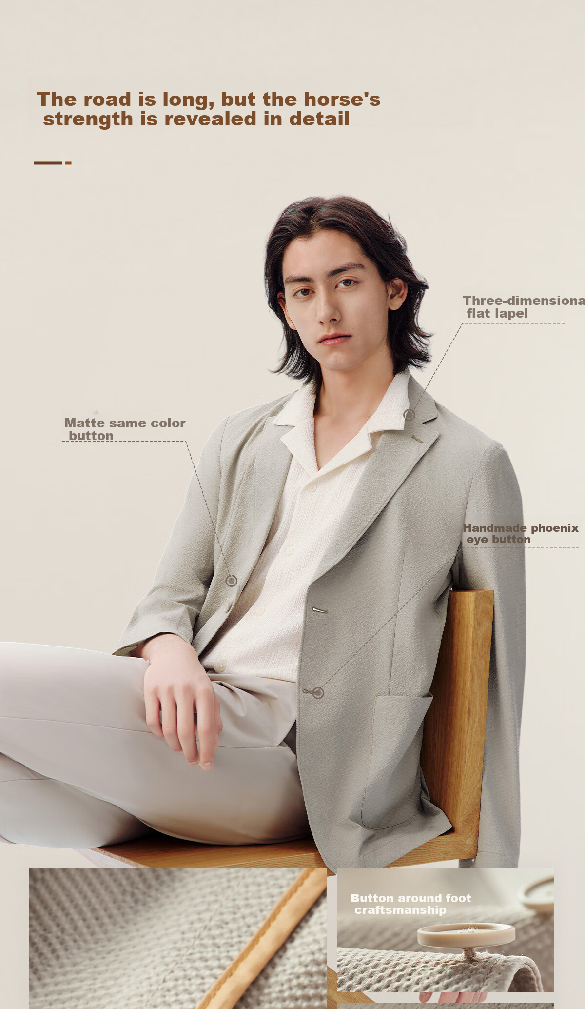 Hodo Men's Suit, Machine Washable, Easy-Care Sun Protection Capsule Suit, Casual Men's Jacket with Capsule Storage Bag 12