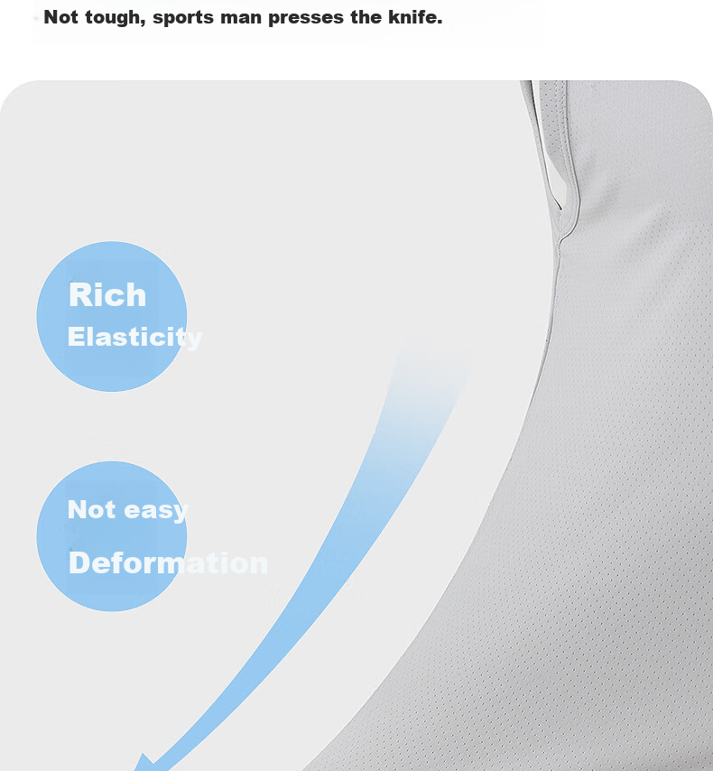 Hengyuanxiang Large Size Ice Silk Men's Tank Top, 10A Antibacterial Mesh, Autumn Wide Shoulder Sleeveless Undershirt, Breathable Quick-Dry Sports T-Shirt 11