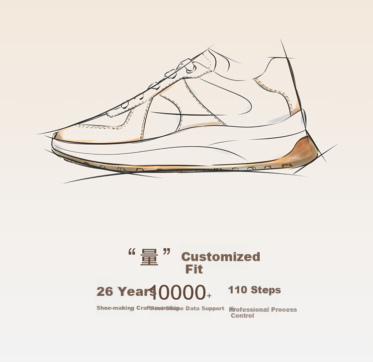 KISS CAT Ququeide Training Shoes, Forrest Gump Shoes, Thick-Soled Training Shoes, White Sneakers for Women KA64150-54, Oatmeal Color, Size 37 11