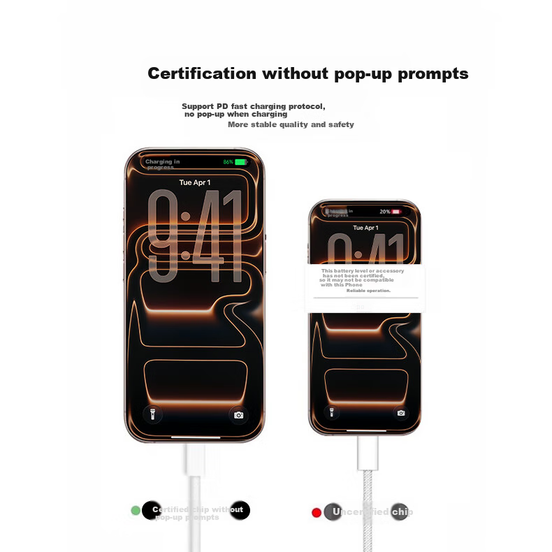 DIVI Apple 45W Charger Set for iPhone 17/16/15 Pro Max GaN Fast Charger Type-C Quick Charge Adapter Original 2m Data Cable 9