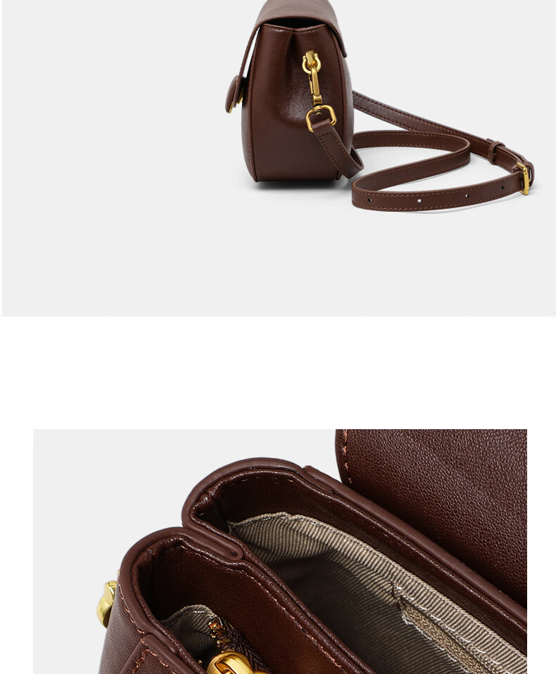 Miaoli Women's Leather Small Square Bag Luxury Crossbody Shoulder Bag Birthday Gift for Girlfriend Wife 17