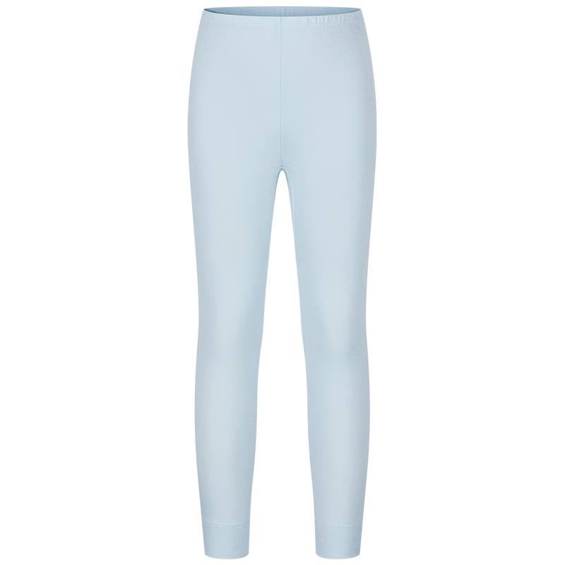 AIMER KIDS Mid-Warm Antibacterial Milk Leather Boys Thermal Underwear Pants Sky Blue 130 [-5~5℃]