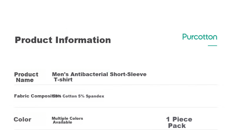 PurCotton Antibacterial Base Shirt Couple Unisex V-Neck T-Shirt Vest Camisole 6