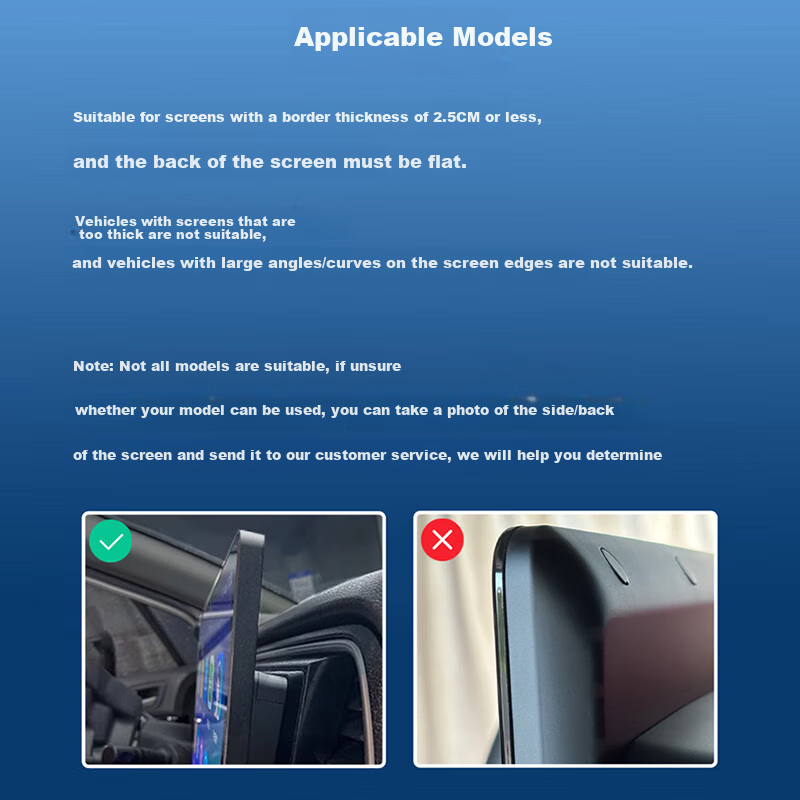 Dijialun New Car Screen Phone Navigation Mount for New Energy Vehicles, Sturdy Display Stand That Doesn't Fall Off And Is Universal