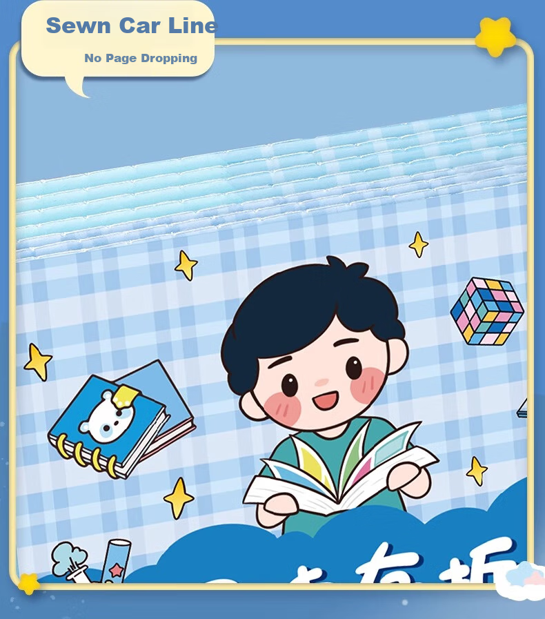 Shaonianban Children's Savings Record Book, Elementary School First Grade Student Learning Notebook, Daily Planner, Self-Discipline Growth Journal, Reading Savings Book - Girls' Style, 10 Books CXA6006A7752 4