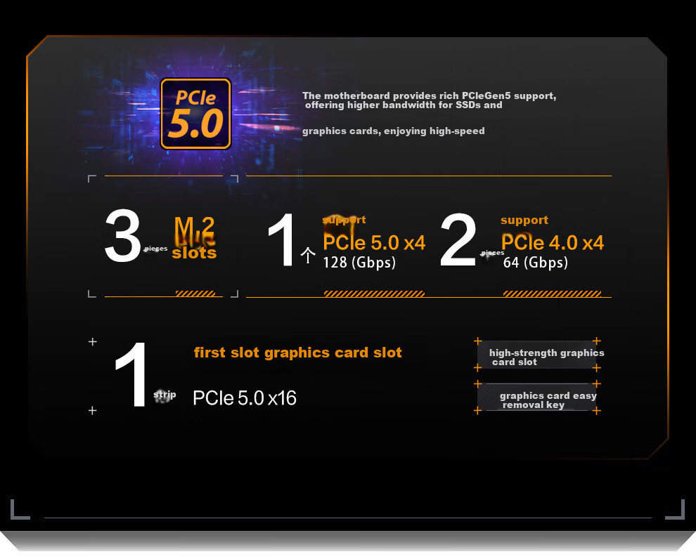 ASUS TUF GAMING B850M-PLUS WIFI7 Motherboard for CPU 7800X3D/9800X3D/9600X (AMD B850/socket AM5) 6