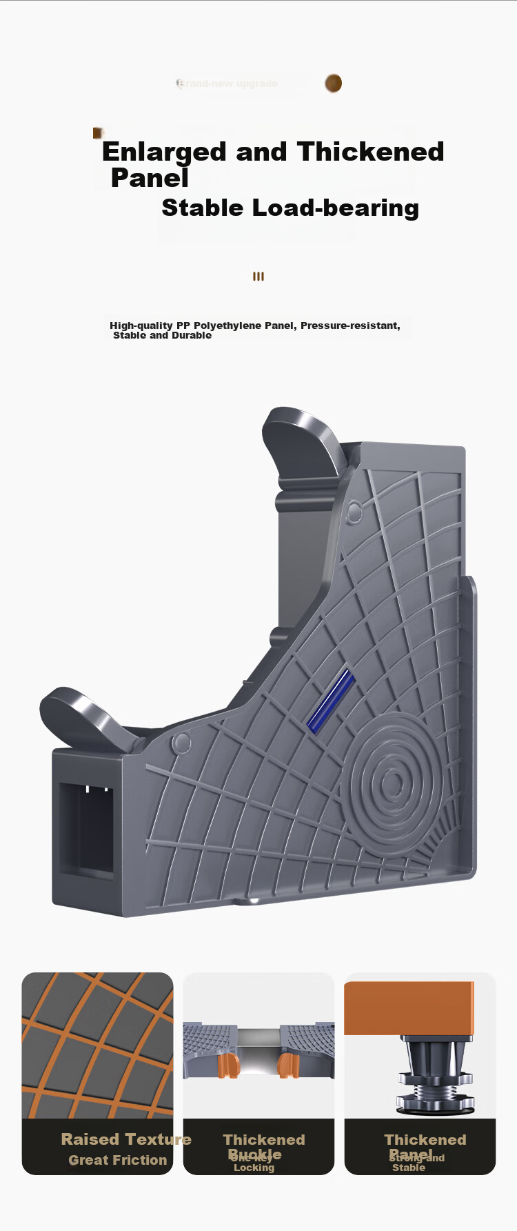 YINGZHI Washing Machine Base, Elephant Foot Heightened Washer Foot Pad Universal for Haier Siemens Midea Panasonic Drum Washing Machine Bracket, Heightened Non-Slip Anti-Vibration Mat 6