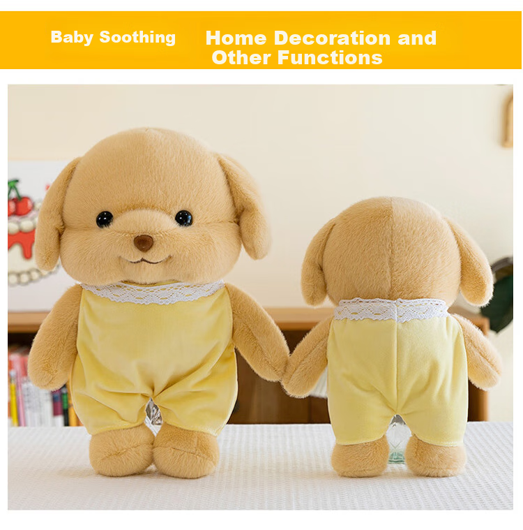 Beishangxing, Puppy Plush Toy, Poodle Dog Stuffed Animal, Children's Hugging Doll, Boys And Girls Birthday Gift 7