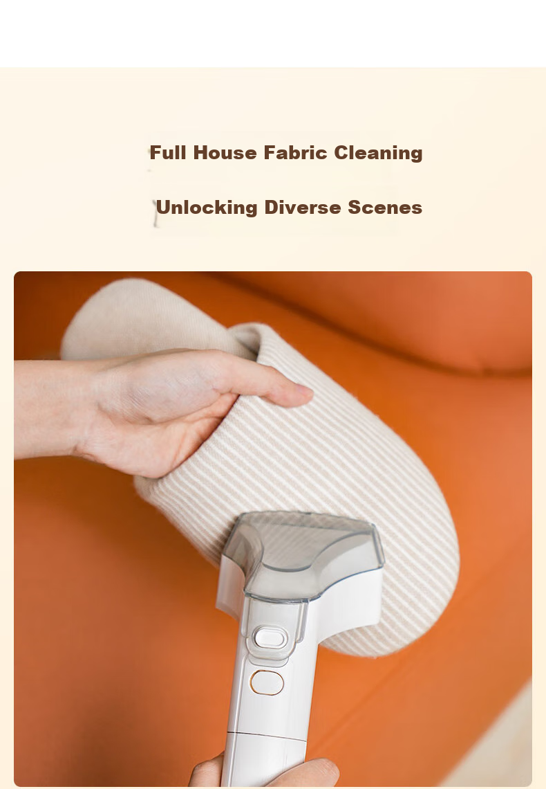 Yili Brand Fabric Cleaning Machine, Multi-Functional Household Cleaner, All-Purpose Housekeeping Tool for Home Carpets, Sofas, Curtains And Mattresses, Spray-Suction Integrated Machine with Strong Suction Power 6358 10