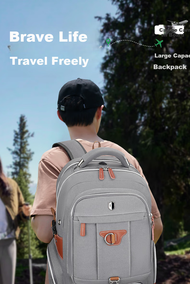 SWICKY Travel Backpack, Short-Trip Business Trip And Tourism Bag, 2026 New Model, Large Capacity Laptop Bag And Schoolbag, Unisex Style for Men And Wome 1