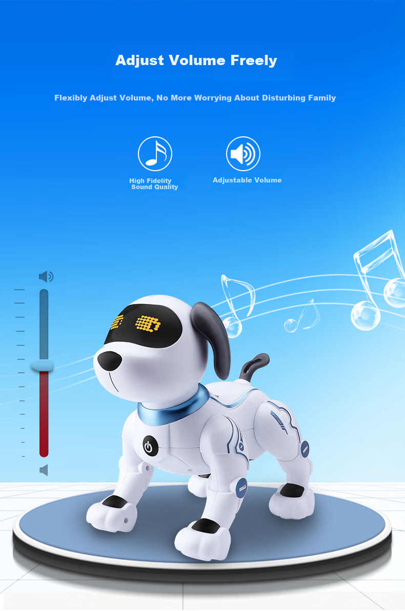 Mixiaoshu Intelligent Robot Dog Remote Control Toy, Children's Programming Early Education Robot, Birthday Gift for Boys And Girls Aged 1-3 Years Old 10