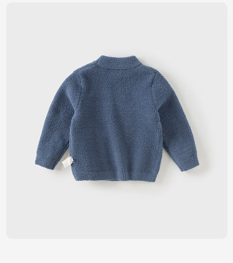 DAVE & BELLA Children's Chenille Sweater Unisex Winter Pullover Knitwear for Babies 6