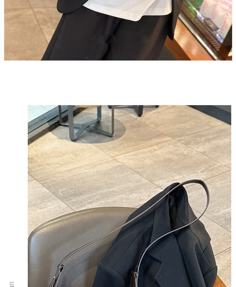 YUYULA Women's Cowhide Crossbody Dumpling Bag Fashion Brand Shoulder Bag Birthday New Year Gift for Girls Girlfriend 4
