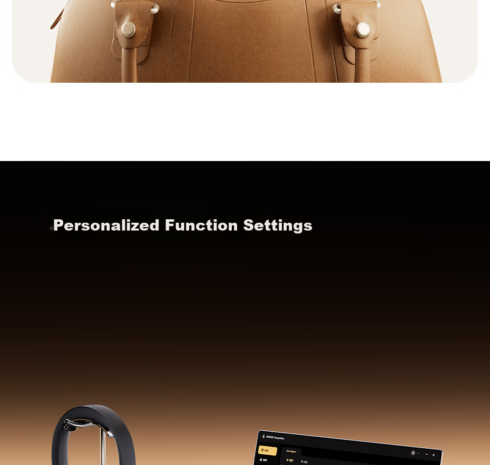 Manbuzhehuazai Evo Space Over-Ear Active Noise Cancelling Bluetooth Headphones, Bluetooth 5.4, Earth Brown, Dual Gold Certification, 93-Hour Battery Life, Compatible with Apple, Huawei, Xiaomi 27