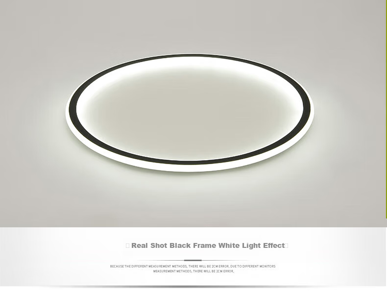 Dengling Minimalist Bedroom Ceiling Light, Full Spectrum Eye Protection, Anti-Blue Light, Ultra-Thin Round Nordic Simple Lighting Fixture 24