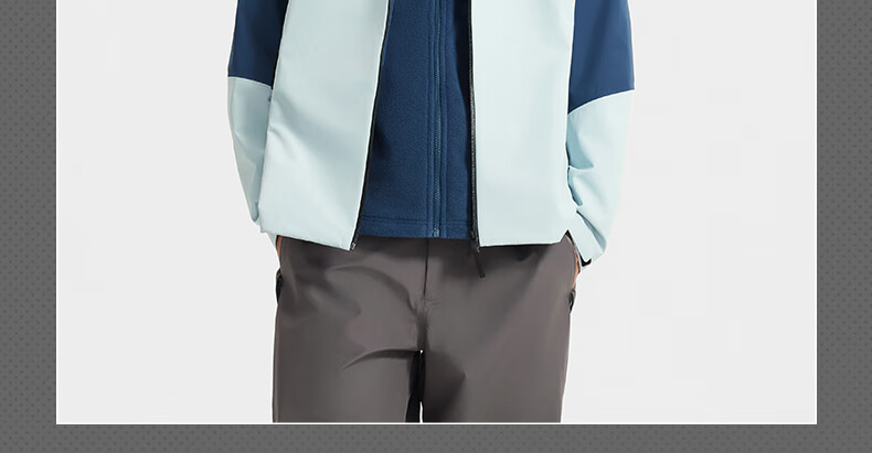 361° Unisex Autumn Winter 3-in-1 Sports Water-Repellent Windproof Fleece-Lined Jacket 632533607-1 4