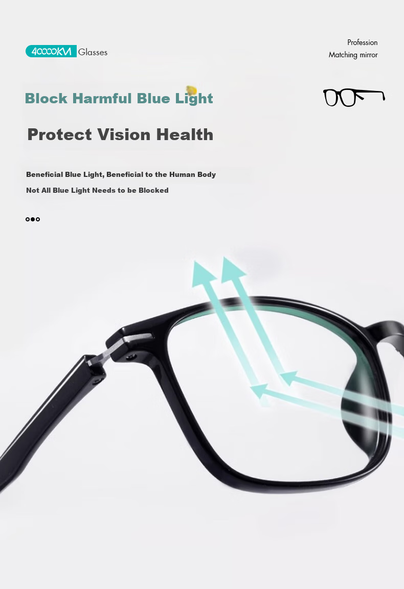 Siwangongli Reading Glasses TR Ultra-Light Pressure-Free Anti-Blue Light High-Definition Glasses for Middle-Aged And Elderly with Presbyopia, 100 Degrees, Back to School 3