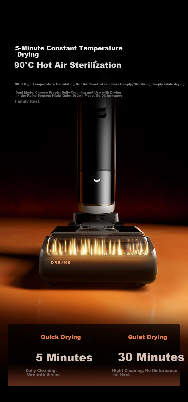 Zhuimi [Price Protection 618] Steam Mop Explorer H60Ultra Series [High Temperature 380°C Steam] All-In Automatic Cleaning Mop Robot with Washing Functio 20