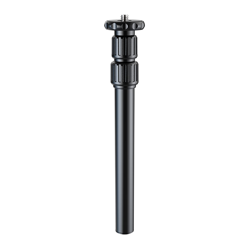 Llano Camera Tripod Center Column Extension Rod 1/4 Inch Interface 3-Section Telescopic Total Length 64cm
