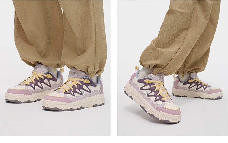 FILA FUSION FILA Trendy Cockle Sneakers Women's Winter Casual Sports Shoes 9