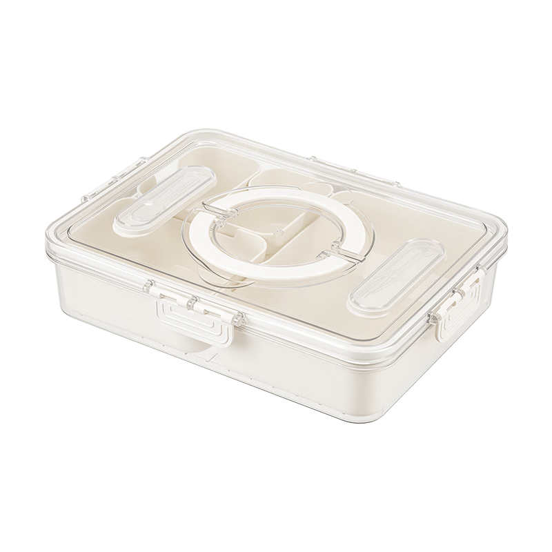 Xitianlong PET Fresh-Keeping Box Portable Large-Capacity Food-Grade Outdoor Camping Picnic Fruit Storage Box Large Size
