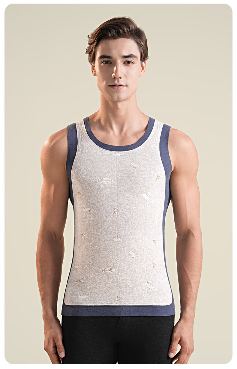 MiiOW Seamless Thermal Wool Waist Support Innerwear Fleece-Lined Thickened Vest Sleeveless Jacket Autumn Winter 16